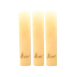 Peças de plástico sax palhetas para saxofone, clarinete, soprano, alto, tenor, saxofone, vermelho, amarelo, preto, peças de instrumento, 3pcs - Image 2
