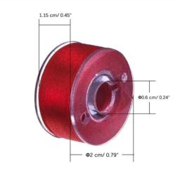 5/10/20pcs Multicolor Carretéis de Linha Da Bobina de Plástico Reutilizável com Fio Acessórios Da Máquina de Costura para O Irmão CANTOR Janome - Image 3