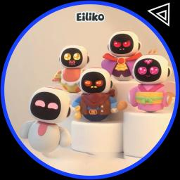 Eiliko robô inteligente portátil interação emocional companheiro robôs mini eilik ai chat robô longa vida útil da bateria presentes do miúdo/casal - Image 2