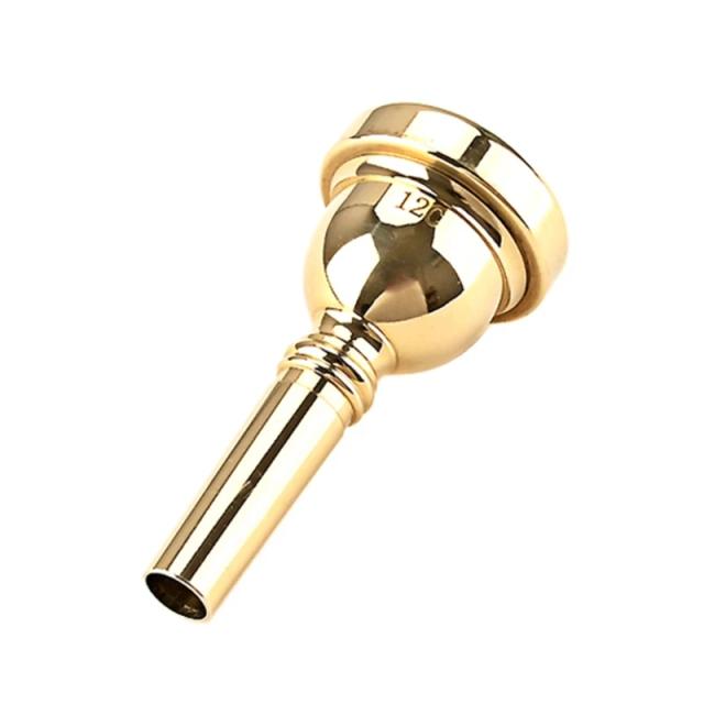 Bocal de Metal Dourado para Trompete Yamaha - Acessório Durável de Cobre para Instrumentos Musicais