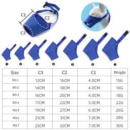 Ajustável Mastigação Focinho para cães de pequeno e médio porte, Anti Bark, morder boca focinho, Pet Grooming, acessórios, produtos, Stop - Image 4