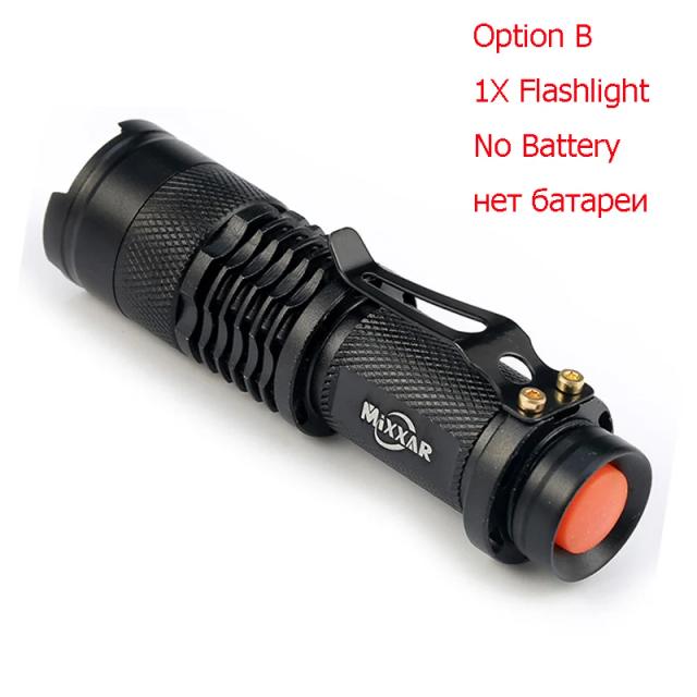 Lanterna LED Portátil: Ideal para Acampamentos, Caça e Uso Militar