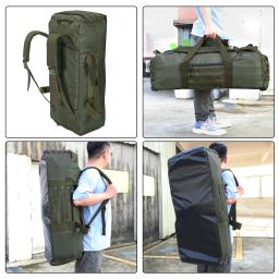 SINAIRSOFT Tactical 80L Grande Capacidade Mochila Caça Engrenagem Treinamento Esportes Fitness Viajando Bolsa de Ombro Móvel - Image 2