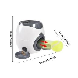 Lançador de bola automático para cão médio, Máquina interativa de bola de tênis, Treinamento interativo Smart Feeder - Image 4