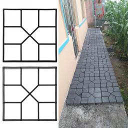 Molde de pavimento para jardim, caminho de estrada, pavimentação, tijolo, pedra, molde de concreto, faça você mesmo, jardim, casa, corredor, ferramenta de entrada de garagem - Image 3