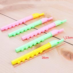 Mini Flauta Colorida Musical Instrument Brinquedos para Crianças, Fun Party Favor, Presente De Aniversário, Lembrança Piñata, Prêmios De Carnaval, Meninos, Meninas, 20 Pcs - Image 3