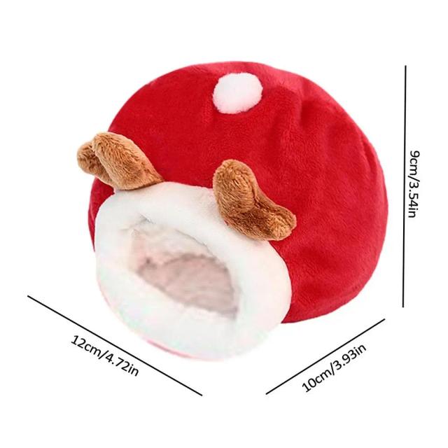 Gaiola Quente e Confortável para Pequenos Animais, Ideal para Hamsters e Acessórios Térmicos