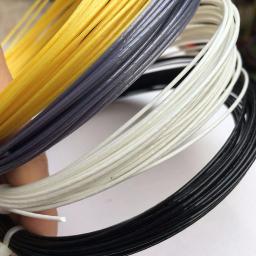Corda de tênis com nervuras duplas Alu Power, Co-poliéster, monocromática, corda de raquete para entusiastas do tênis, 17g, 1,25mm - Image 4