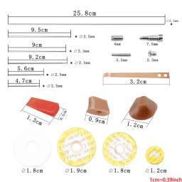 70 peças peças reparo flauta manutenção reparo flauta DIY acessórios - Image 6