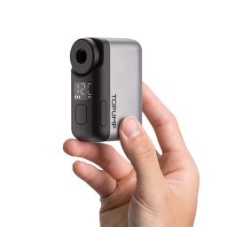 Topump tb2 pro mini bomba elétrica portátil para bicicleta inflador de pneus sem fio 120psi max 450mah bateria com tela carregamento rápido - Image 2