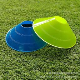 10 pçs treinamento de futebol bola jogo disco agilidade disco cone conjunto multi esporte treinamento espaço cones com suporte plástico - Image 3