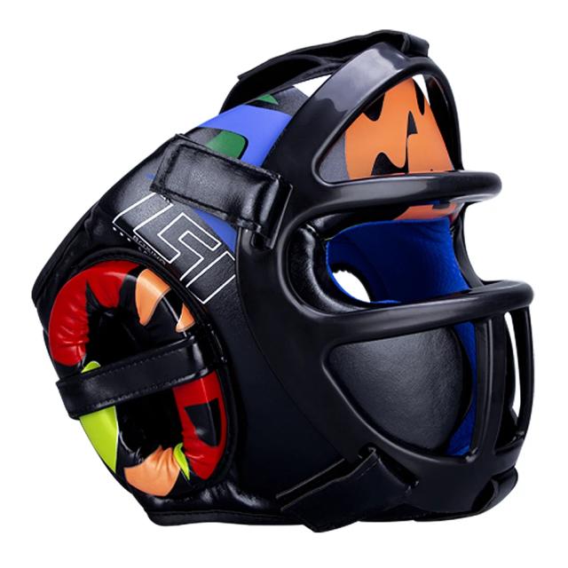 Capacete PU Sanda Boxe para Crianças com Proteção Espessada - Conjunto Adulto de Headguard para Taekwondo e Artes Marciais