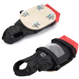 Cadeira de rodas leve para cães idosos com deficiência Scooter de carro assistido, suporte de pernas ajustáveis, carrinho de reabilitação - Image 4