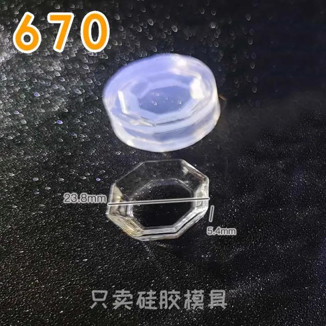Molde de Mini Tigela em Resina Epóxi e UV para Artesanato DIY com Temática Alimentar