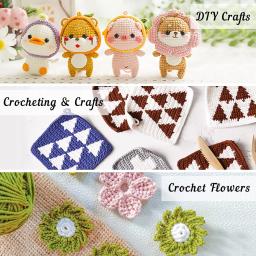 Kit Crochet para Iniciantes e Adultos, Agulhas de Tricô para Iniciantes e Crianças, Ideal Iniciante - Image 6