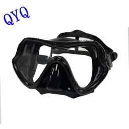 QYQ-Máscara Profissional Snorkel Mergulho e Snorkel Goggles Set, Óculos De Natação, Easy Breath Tube - Image 6