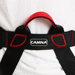 Equipamento profissional de escalada arnês, Cinto seguro meio corpo conveniente, Equipamento de proteção firme simples para proteção do esporte ao ar livre - Image 5