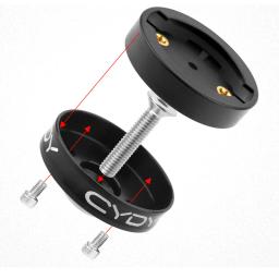 Suporte do computador de bicicleta, gps, cronômetro, cronômetro, haste, tampa superior, para garmin borda, bryton, wahoo, xoss, igpsport, velocímetro - Image 4