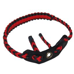 Malha de pulso arco estilingue tiro com arco ajustável trançado pulso cinta estilingue arco composto estabilizador para a prática tiro esporte 24bd - Image 1