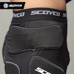 Calções de Motocross com Equipamento de Proteção, Skate, Esqui, Corrida, Esportes, Mountain Bike, MTB, Enduro, Calças Curtas - Image 6