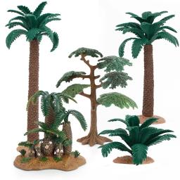 Modelo de simulação de árvores, trem ferroviário, jardim, parque, cenário, árvores em miniatura, decoração de paisagem, acessório de fazenda, figuras, árvores - Image 5