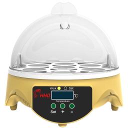 Incubadora automática inteligente de temperatura constante de 7 peças de tamanho pequeno para incubar galinhas, patos e codorniz. - Image 1