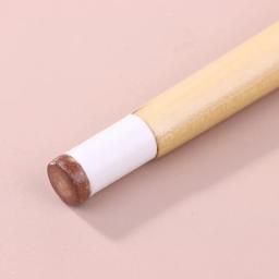 1 pçs de madeira crianças piscina cue portátil bilhar piscina vara para jogos crianças bilhar taco bilhar acessórios - Image 2
