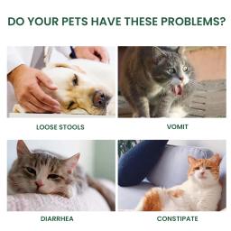 Suplementos de saúde para cães e gatos, Multi vitamina, Melhore a aptidão física, Proteger gotas para cuidados bucais do estômago, Remoção de mau hálito - Image 3