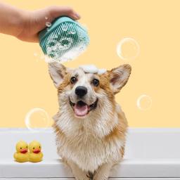 Luvas de Massagem para Cães e Gatos, Cachorro, Cachorro Grande, Escova de Banho, Macio, Segurança, Silicone, Acessórios Pet, Ferramentas, Produtos - Image 6