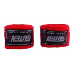 Protetor De Pulso De Algodão Premium, Bandagem De Boxe, Envoltório De Mão Sanda, Largura 5cm, 2.5m, 1 Par - Image 2
