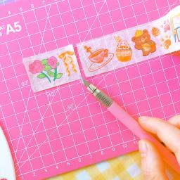 Multifuncional Corte Mat para Artesanato Arte, Papel Carving Pad, Placa de Gravura, Alta Elasticidade, Dureza Art Supplies, A5, 123 - Image 3