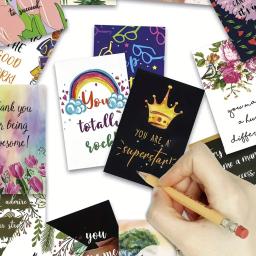 Cartões de Afirmação Positiva para Homens e Mulheres, Cartões Inspiradores e de Incentivo, Cartões Diários de Afeto 72 PCs - Image 6