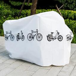 Ebike bicicleta capa ao ar livre uv mtb caso 200*100 cm/82.6*39.3 ''capa de proteção contra poeira à prova dwaterproof água - Image 2