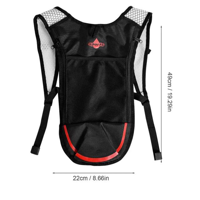 Colete de Água Leve para Trilhas e Aventura - Hidratação Ideal para Corridas, Caminhadas e Ciclismo