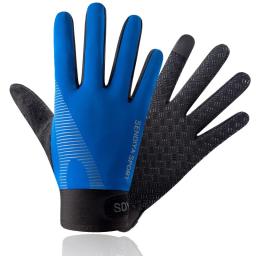 Luvas de ciclismo respiráveis finas para homens e mulheres, tela sensível ao toque, esportes ao ar livre, montanhismo, fitness, montanha, gelo - Image 4