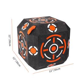 Bloco de alvo multi-face Archery, Alvo cúbico portátil, Alta fibra polimérica, Arco e seta alvo, Design portátil leve - Image 2