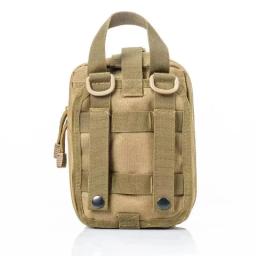 Kits táticos de primeiros socorros, bolsa médica de emergência, caça ao ar livre, carro, acampamento, molle, ferramenta de sobrevivência, organizador de bolsa edc - Image 6