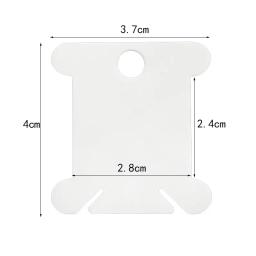 Bobinador de fio manual, enrolador de fio plástico para bordado, armazenamento rápido, enrolado e enrolado - Image 5