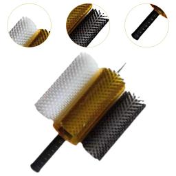 Conjunto de escova de esqui escovas de cera de esqui acessórios portáteis eficientes manutenção de snowboard com alça de eixo capa para viajar esqui - Image 2