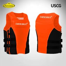 Colete de pesca caiaque para adultos, colete salva-vidas, jet surf, canoagem, resgate de natação, água flutuabilidade Aids, colete salva-vidas acessórios - Image 1