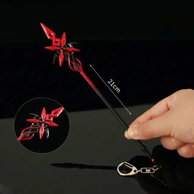 Colecionáveis The Knave: Chaveiros e Ornamentos de Armas Inspirados em Akatsuki