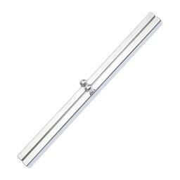 Réguas do metal Acessórios para Sumi Desenho, Papel Peso Artesanato, Pressionando Ferramentas, Caligrafia Presente, Ferramentas de Escrita, 1 Par - Image 1