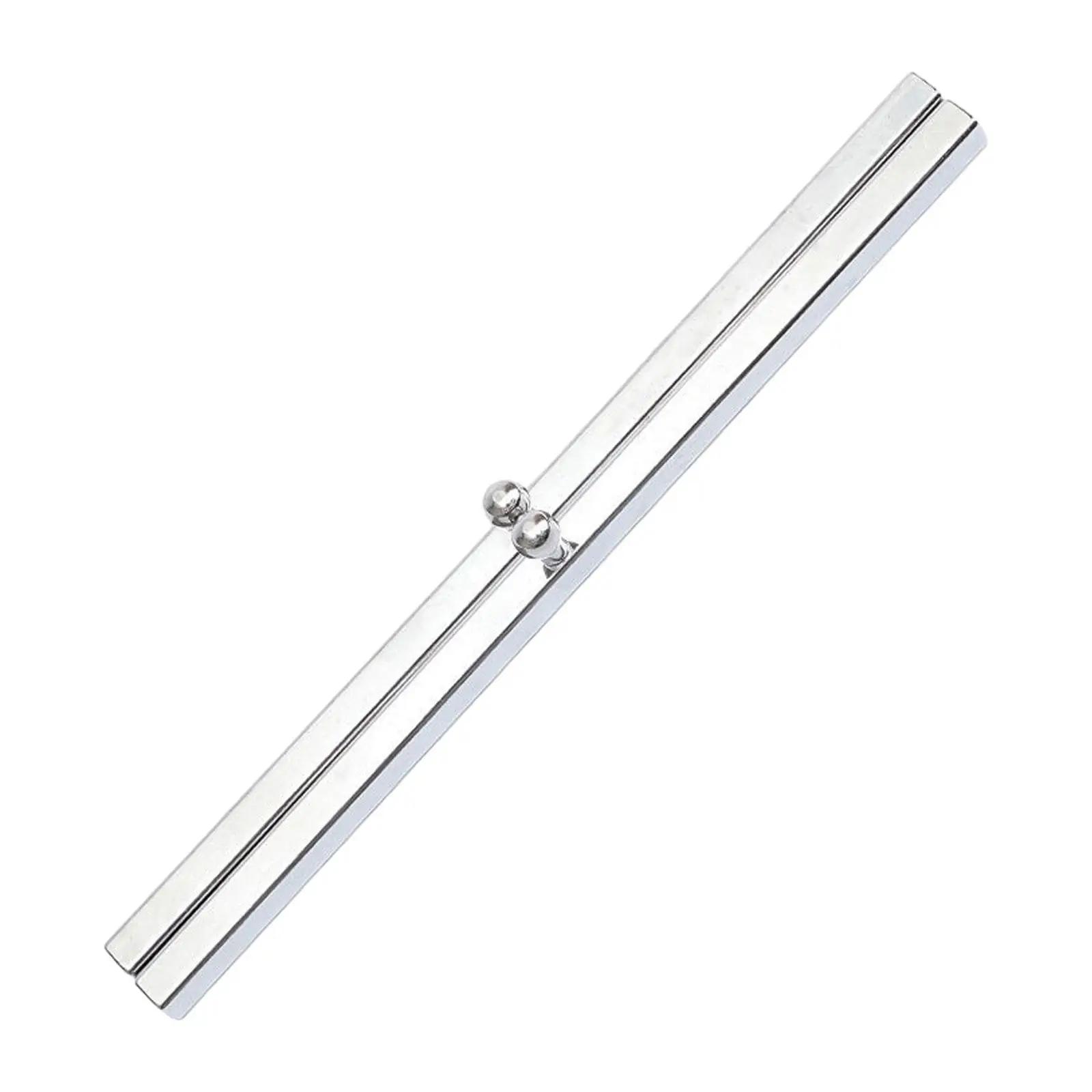 Réguas do metal Acessórios para Sumi Desenho, Papel Peso Artesanato, Pressionando Ferramentas, Caligrafia Presente, Ferramentas de Escrita, 1 Par - Image 1