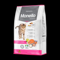Ração Monello para Gatos Adultos Sabor Salmão e Frango 1 Kg - Image 3