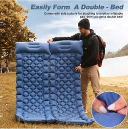 TPU Patchwork Pé Inflável Único Colchão, Colchão portátil, Outdoor Camping Mat, Produtos para piquenique - Image 3