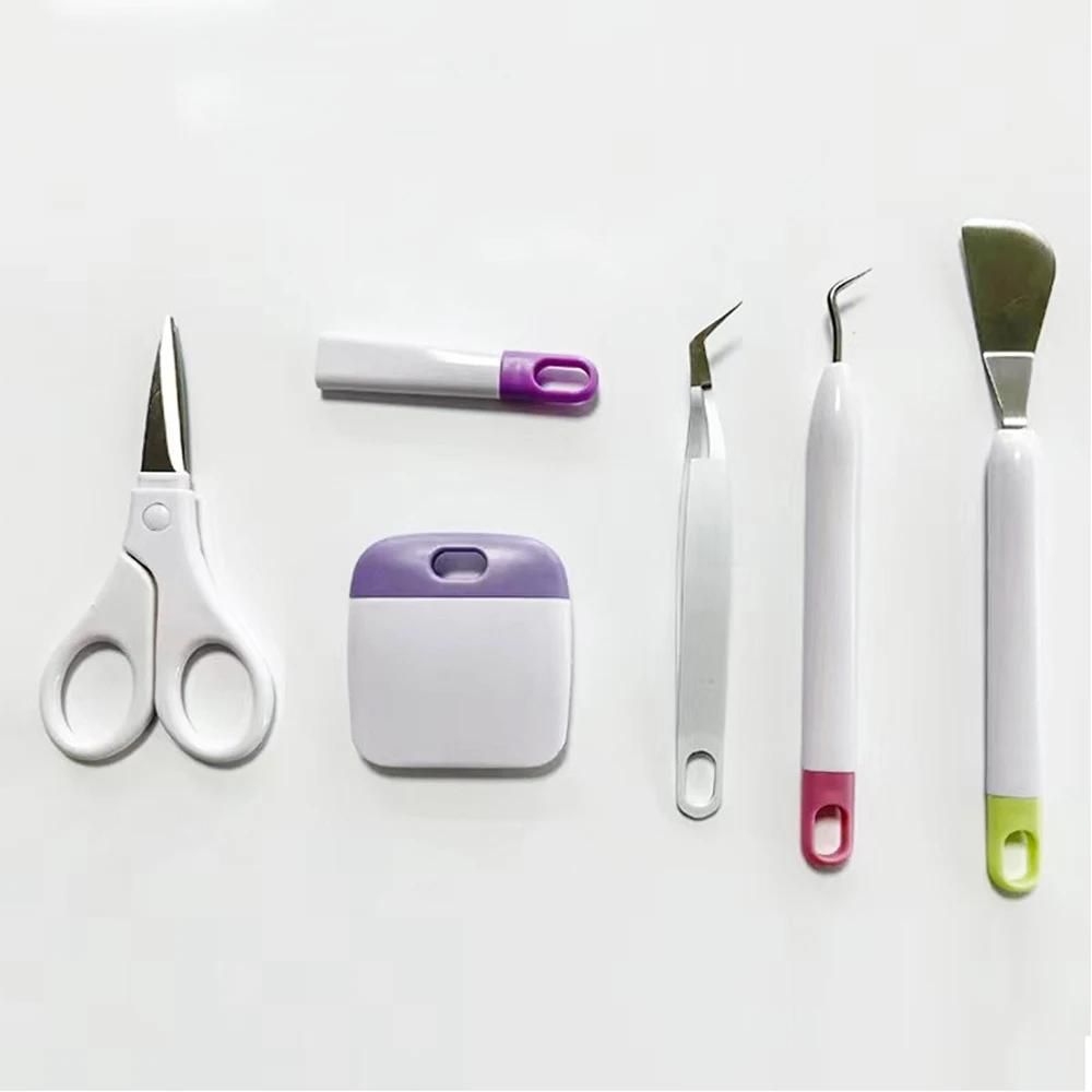 Kit de ferramentas de capinação de vinil, silhueta portátil, camafeu, letras, faça você mesmo, conjunto de ferramentas para máquina de corte, acessórios - Image 1