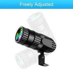 RGBW LED Mirror Ball Light com controle remoto, feixe pendente, holofotes, efeito de iluminação, DJ Disco Party, dança, Xmas Stage, 15W - Image 3