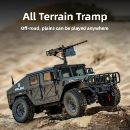 JJRC C8835 1:16 4x4 Carro de controle remoto - Escalador off-road todo-o-terreno com luzes LED para presente de brinquedo de aventura off-road para crianças - Image 2