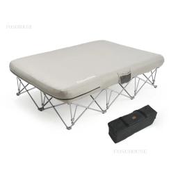 Criativo dormitório duplo dobrável camas casa almoço quebrar cama artefato simples móveis da sala de estar cama acampamento com saco armazenamento g - Image 1