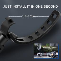 X-TIGER-Espelho Retrovisor de Bicicleta Universal, Ajustável Girar, Grande Angular, Guiador de Ciclismo, Espelhos Retrovisores, Acessórios de Road Bike - Image 4